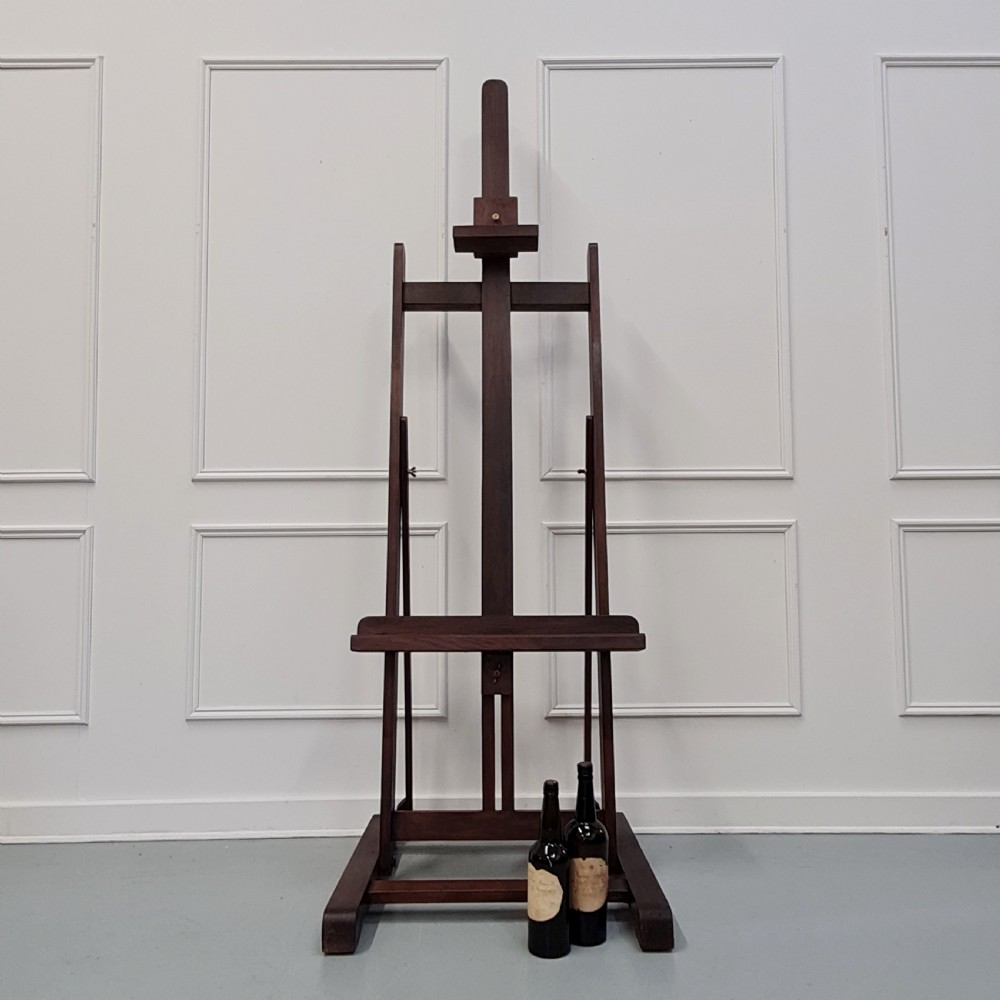 Antique Artist Easel c1930 View VII
