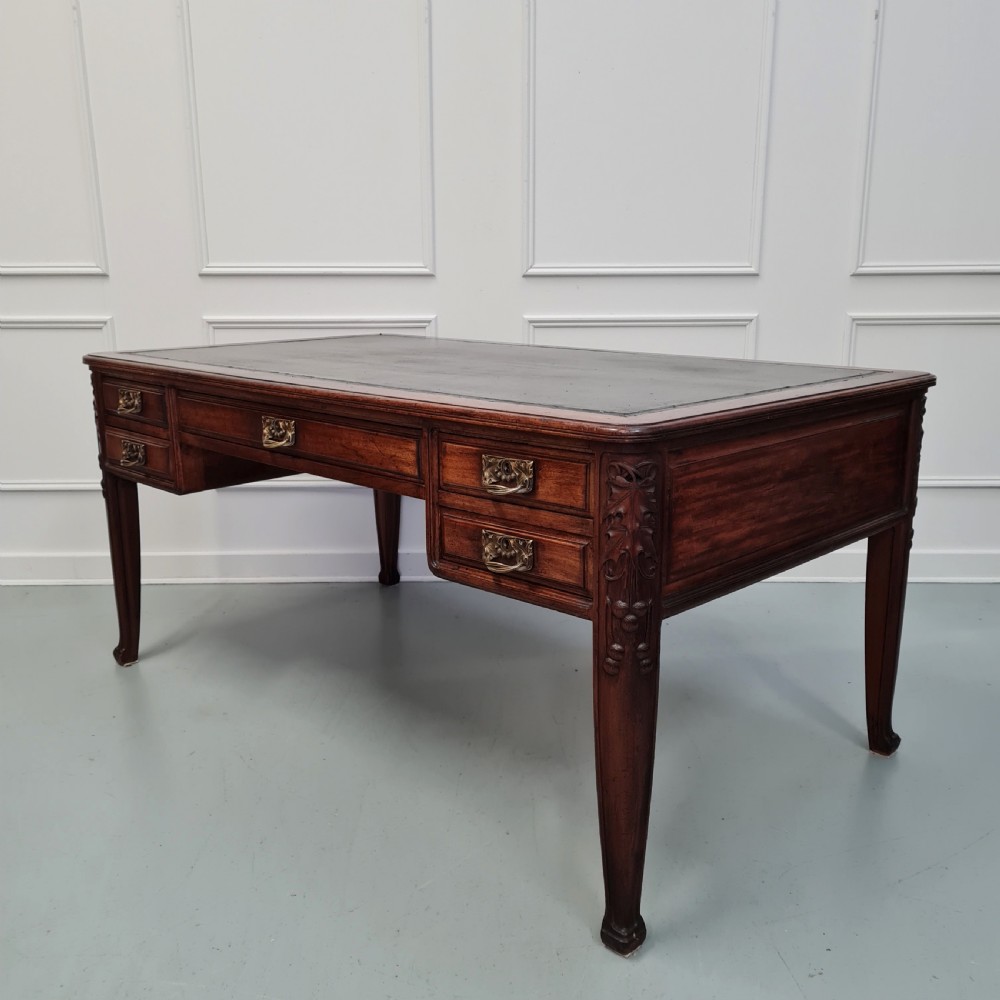 Antique French Desk Walnut c1900