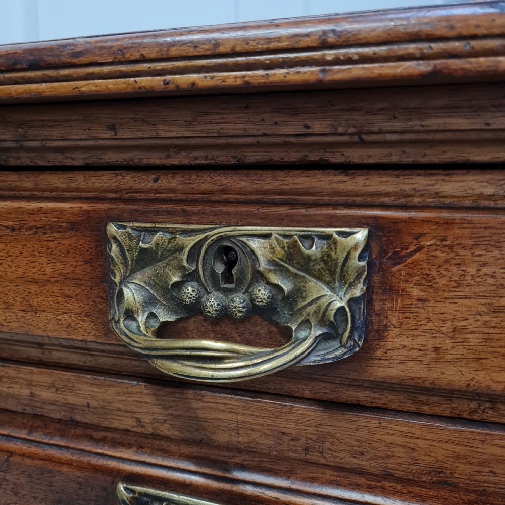 Antique French Desk Walnut c1900 View IV