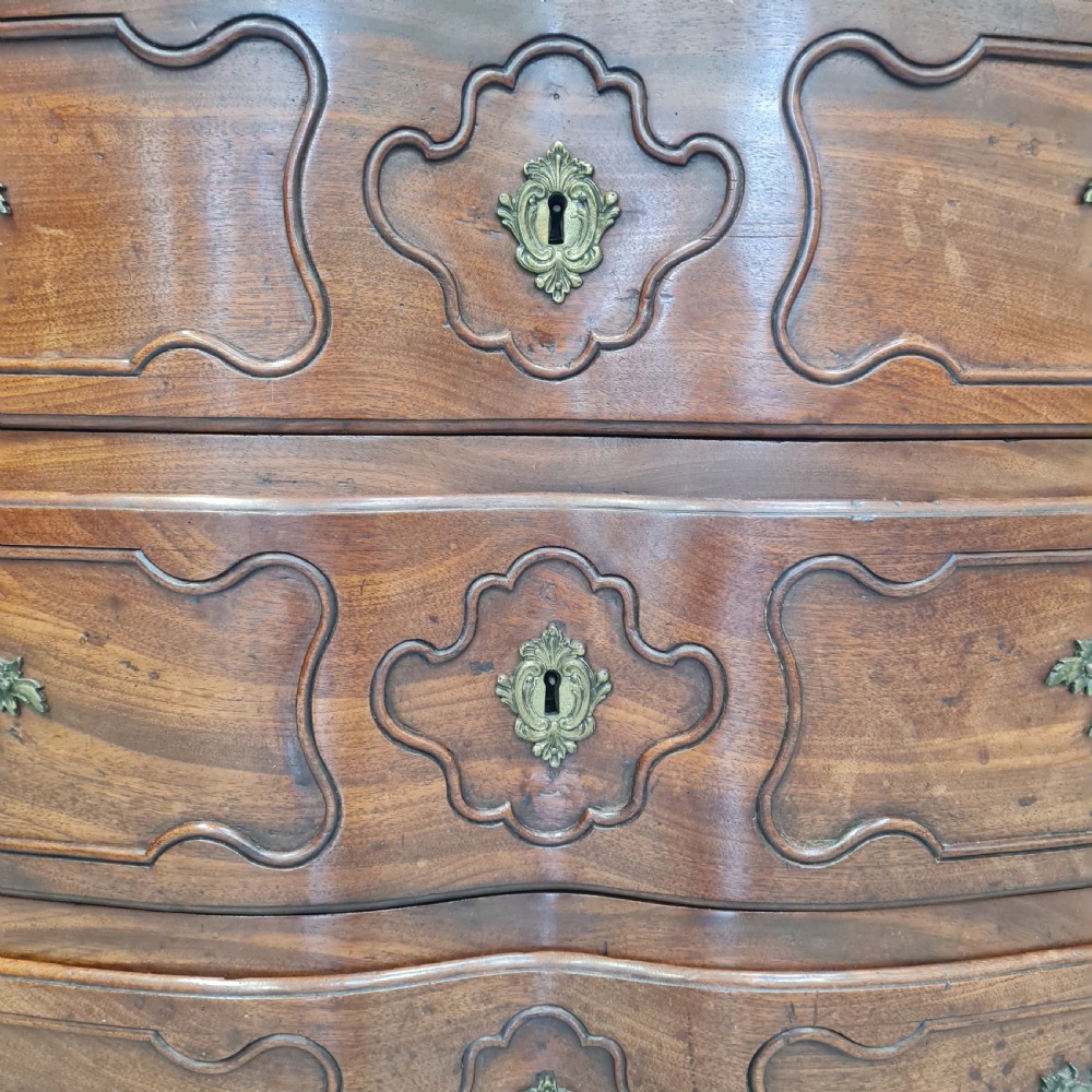 Early French Walnut Commode c1760 View III