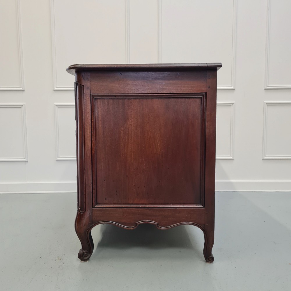 Early French Walnut Commode c1760 View V