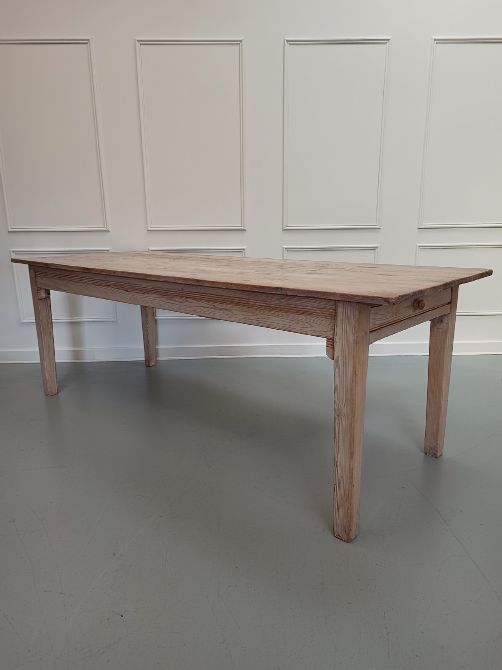 Enormous Antique Farmhouse Pine Table View II