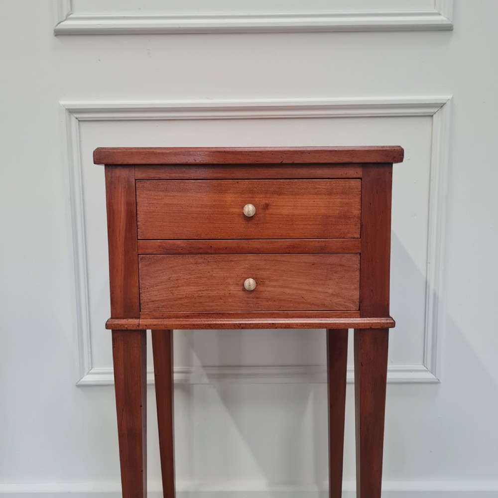 Pair of Antique French Bedside Tables c1930 View VI