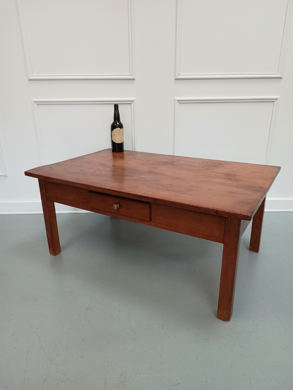 Antique French Coffee Table c1920 View V