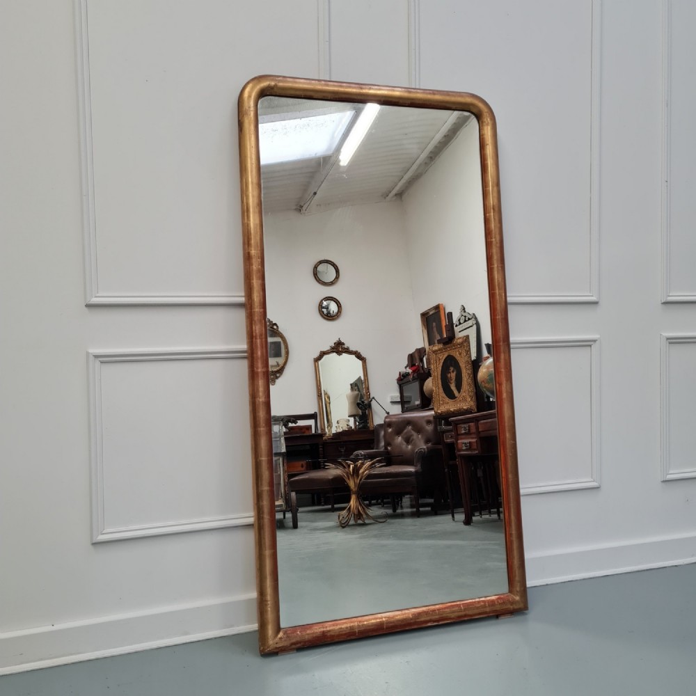 Antique French Gilded Mirror c1870