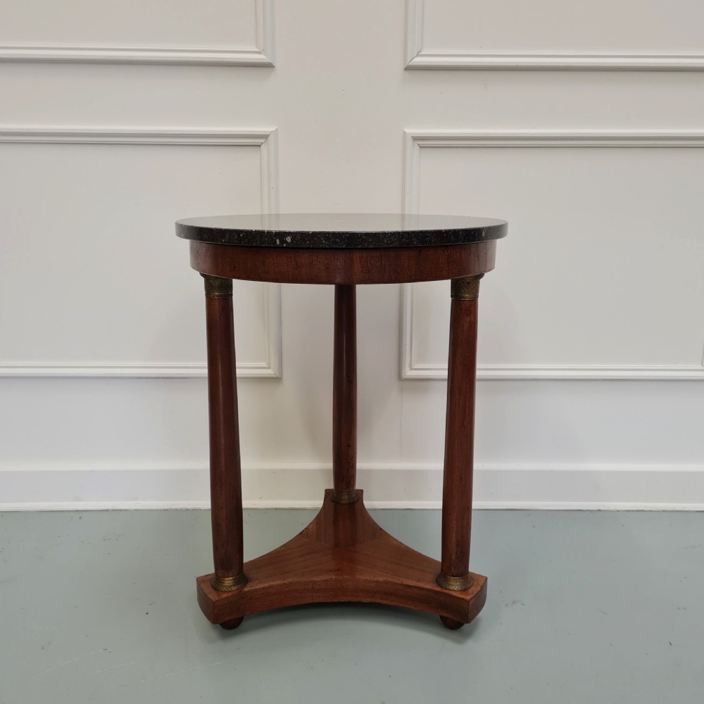 French Empire Antique Gueridon Table