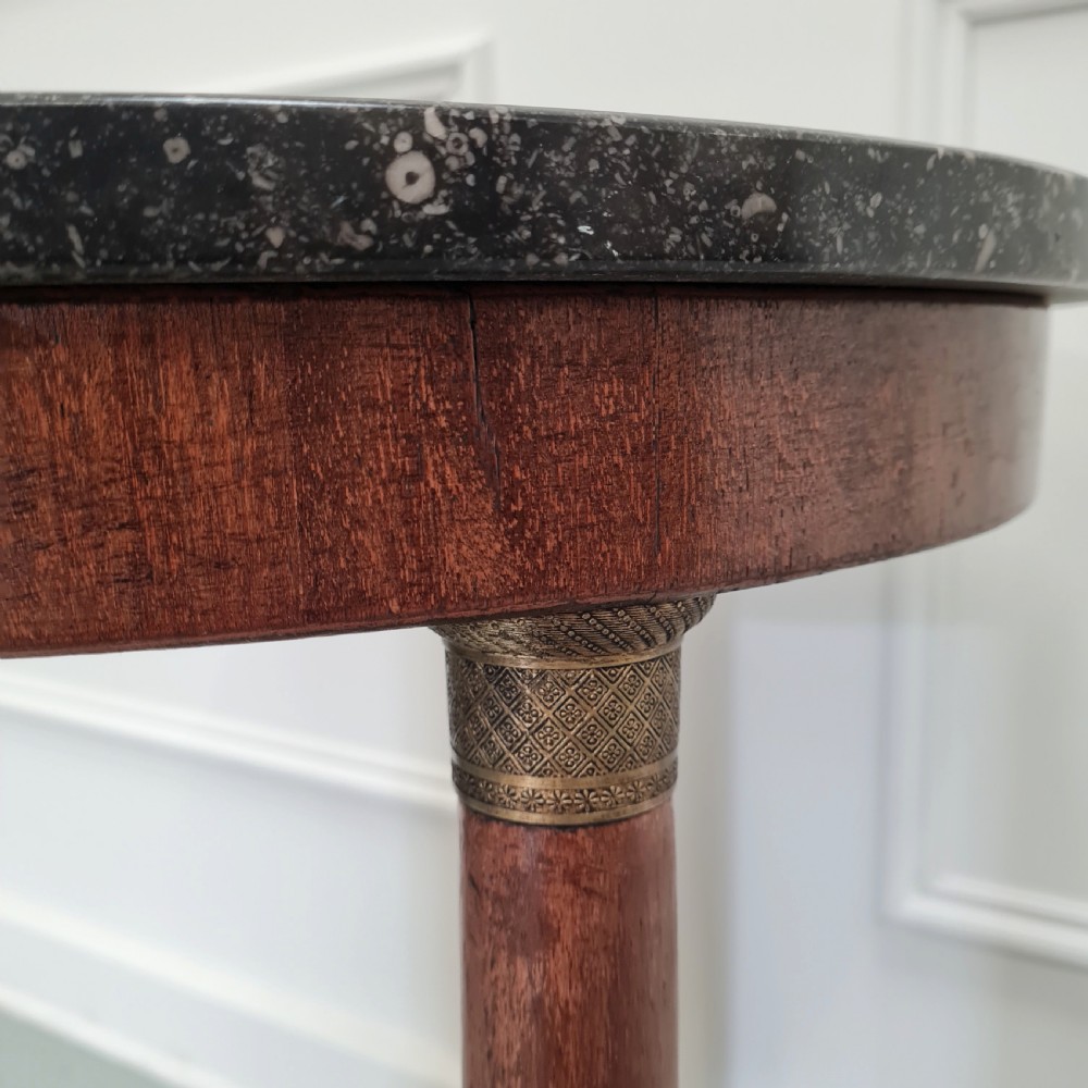 French Empire Antique Gueridon Table View III