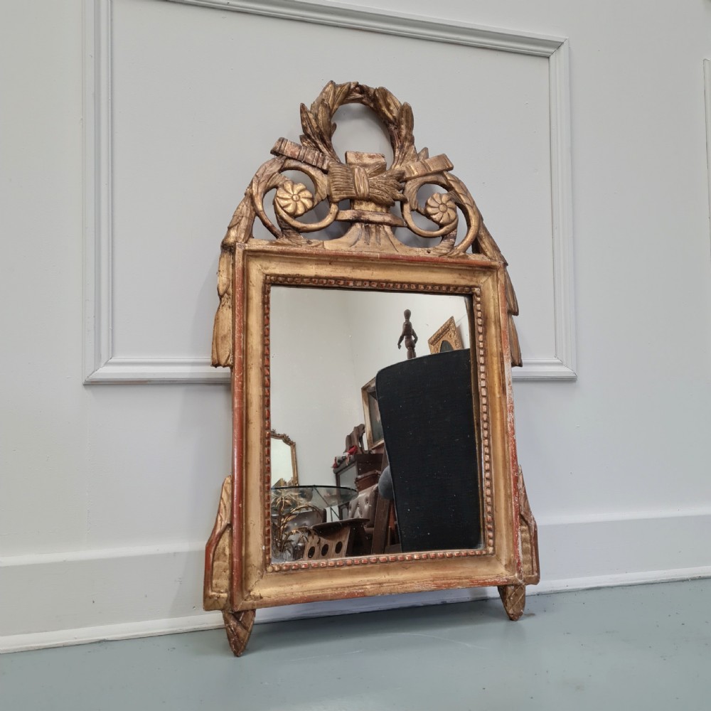 Antique French Marriage Mirror c1820