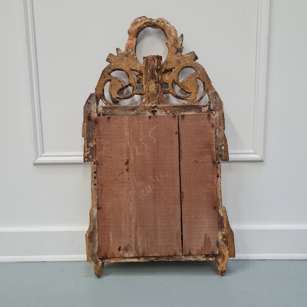 Antique French Marriage Mirror c1820 View VI