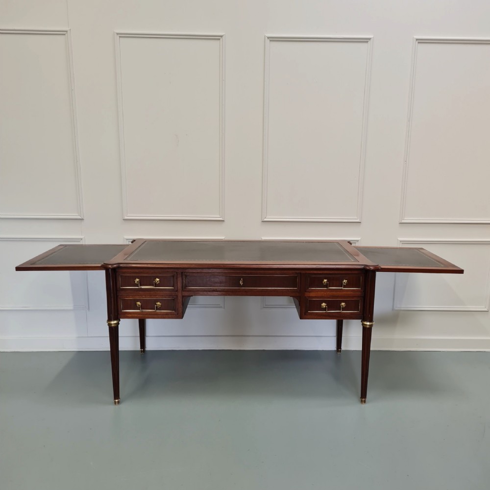 Large Antique French Mahogany Desk c1920