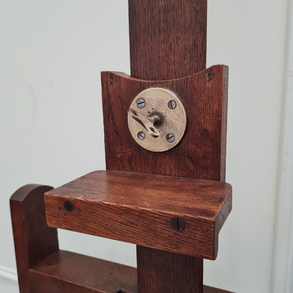 French Oak Easel made in c1900 View II