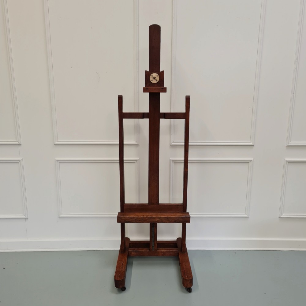 French Oak Easel made in c1900 View III