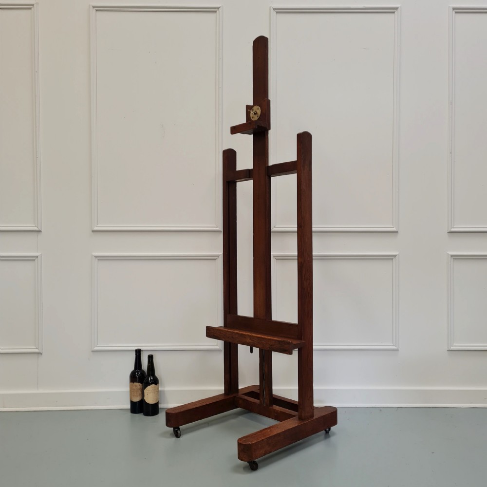 French Oak Easel made in c1900 View IV