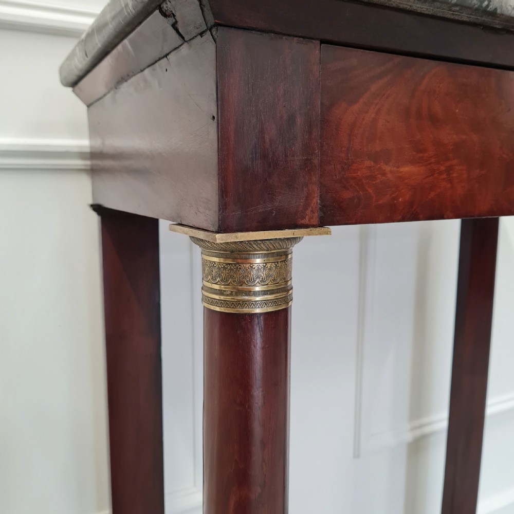 Antique Empire French Console Table C1830 View II