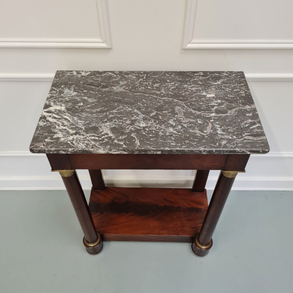 Antique Empire French Console Table C1830 View III