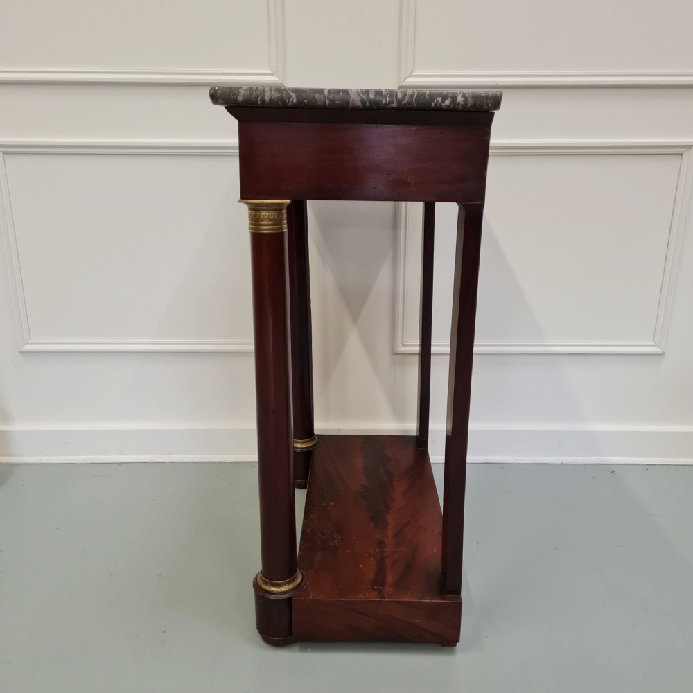 Antique Empire French Console Table C1830 View VII