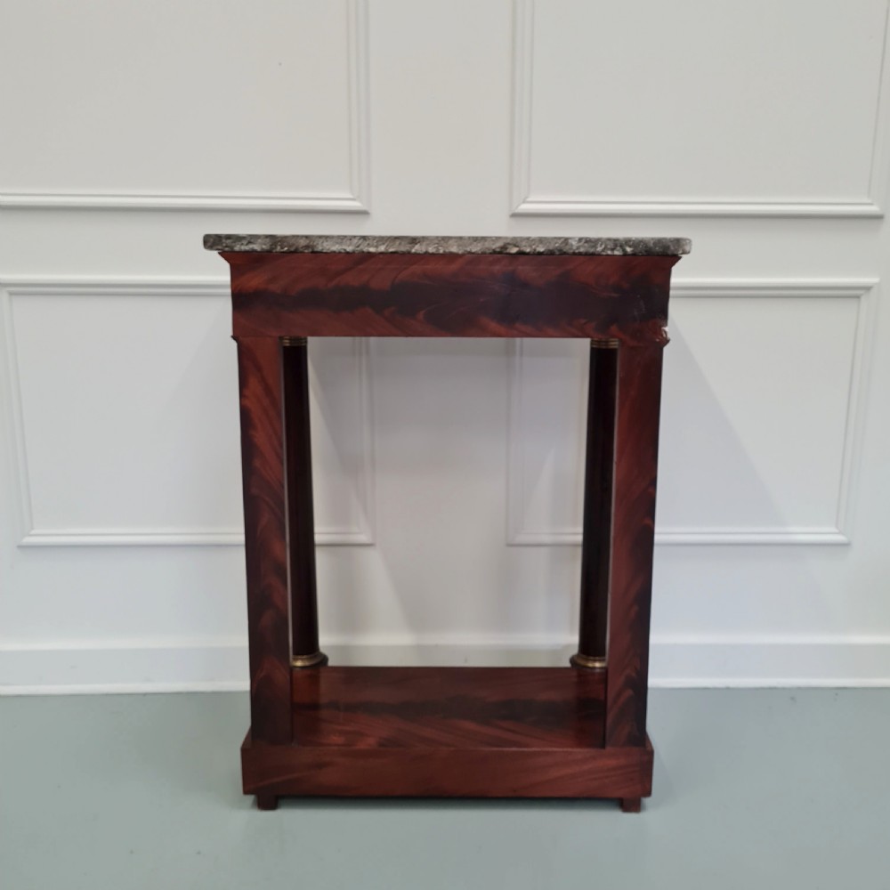 Antique Empire French Console Table C1830 View VIII