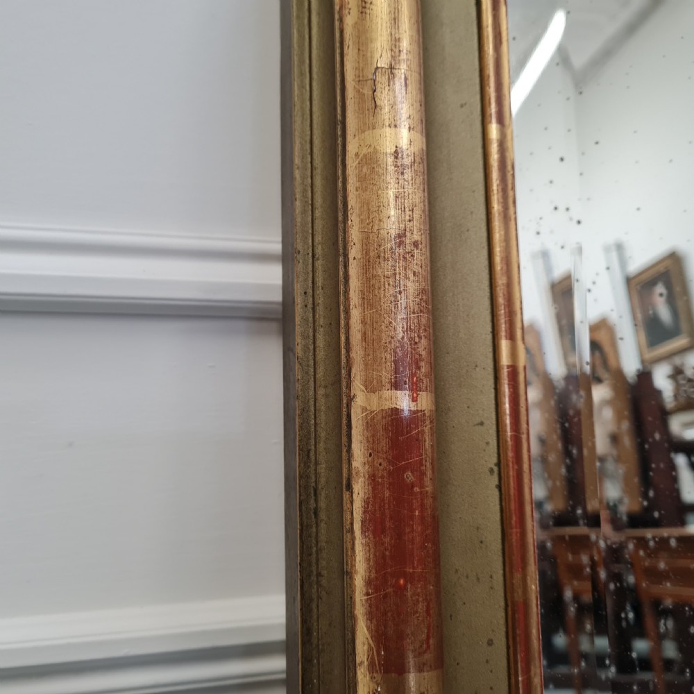 Antique French Rococo Mirror c1890 View III