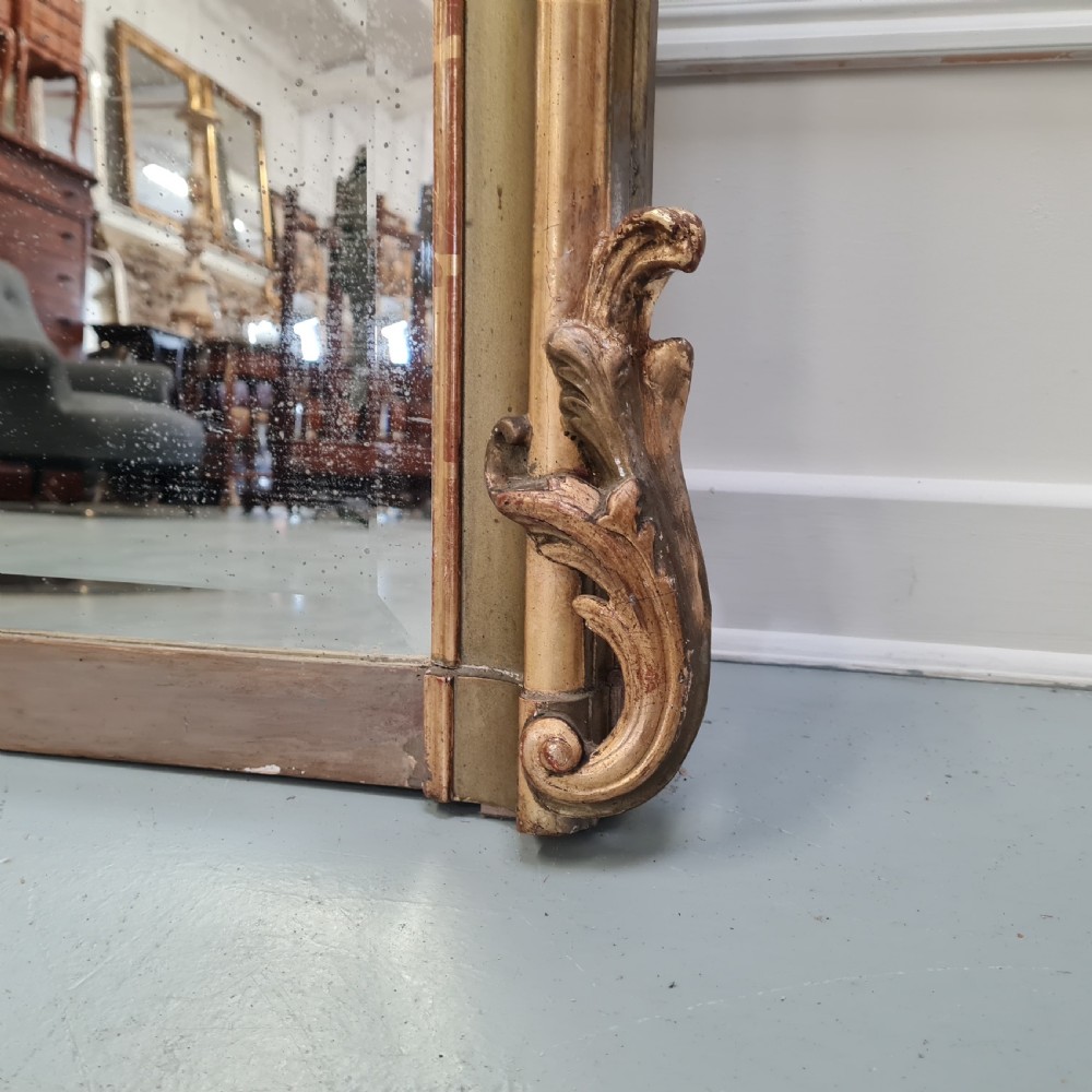 Antique French Rococo Mirror c1890 View V