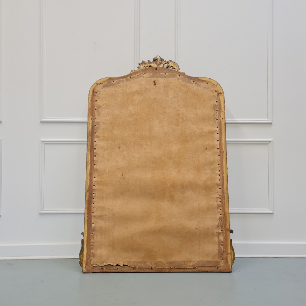 Antique French Rococo Mirror c1890 View VI