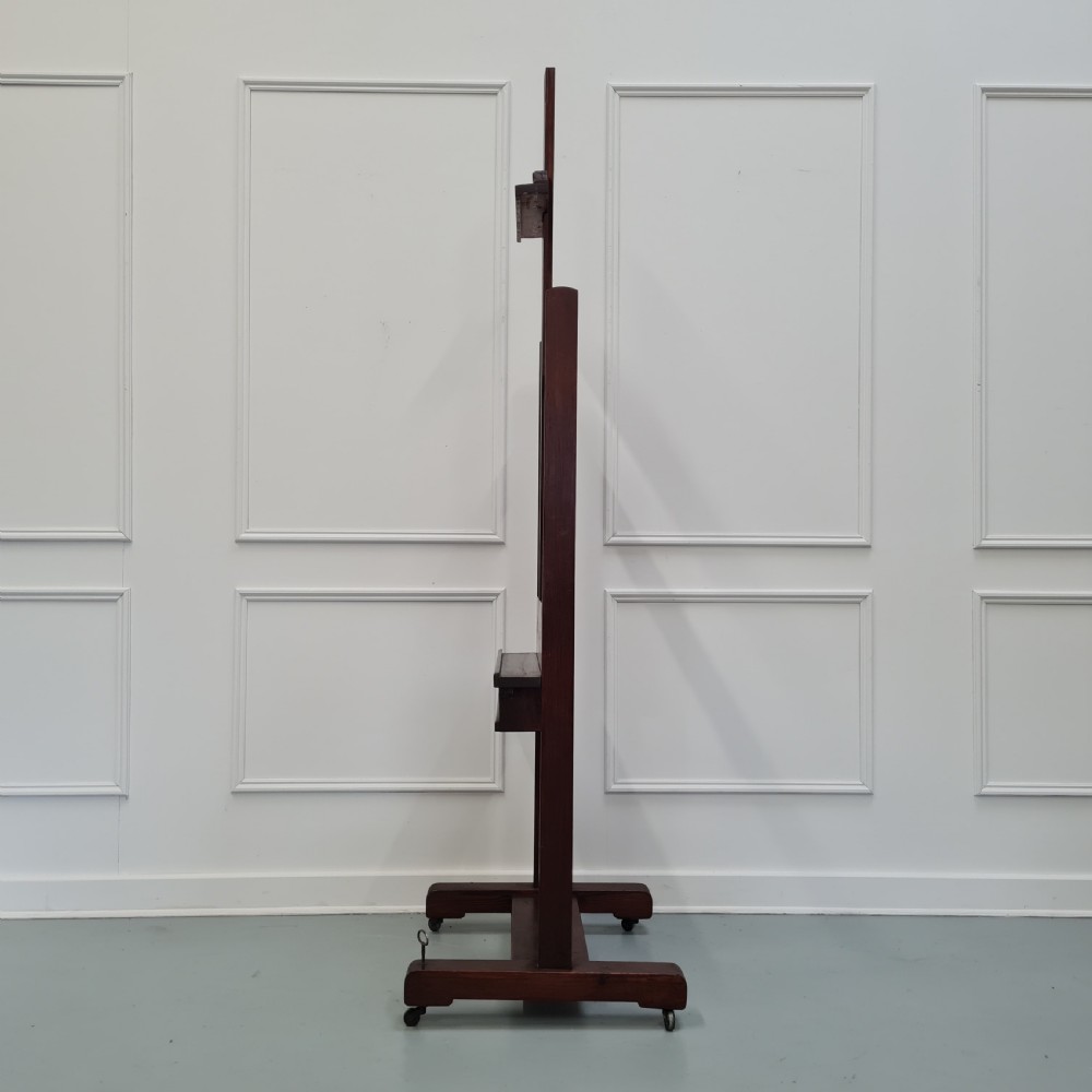 Antique French Pitch Pine Easel made in c1900 View VII