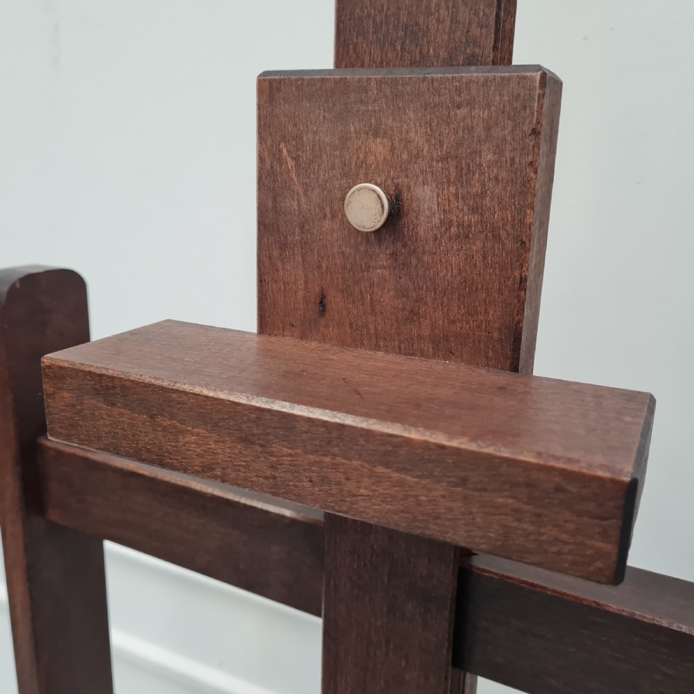 Antique French Easel c1930 View III