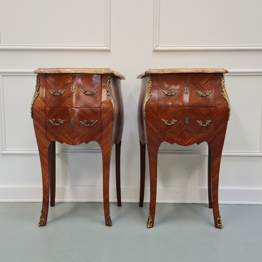 French Kingwood Bedsides c1930
