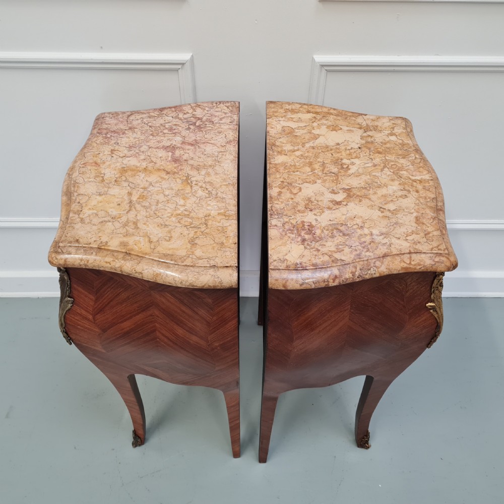 French Kingwood Bedsides c1930
 View III