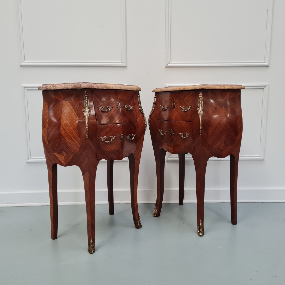 French Kingwood Bedsides c1930
 View VII
