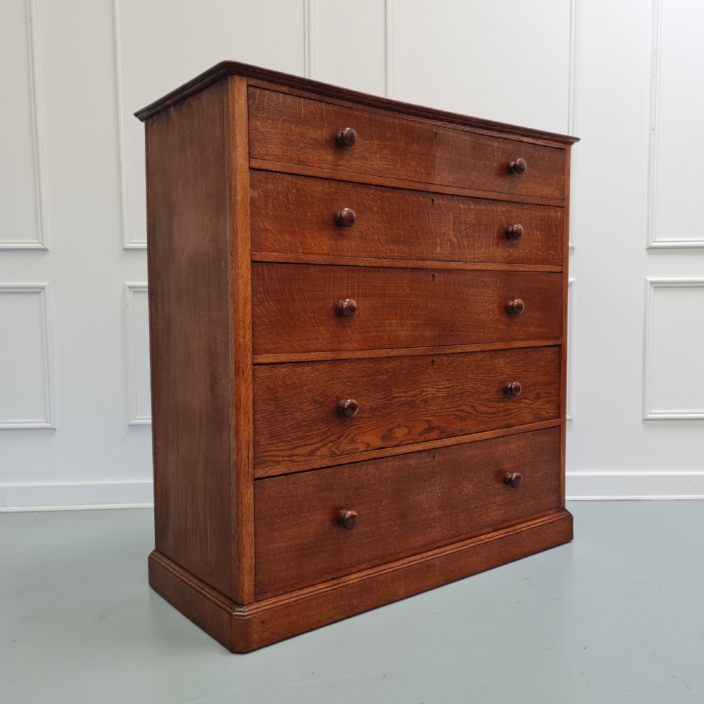 Antique Oak Chest c1890