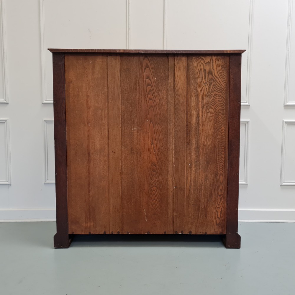 Antique Oak Chest c1890 View VI
