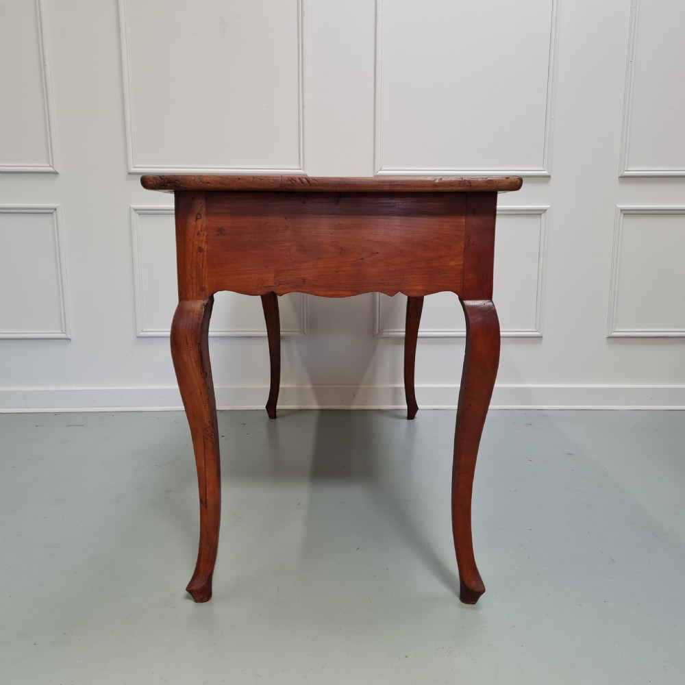 Antique Cherry Serving Table c1840 View III