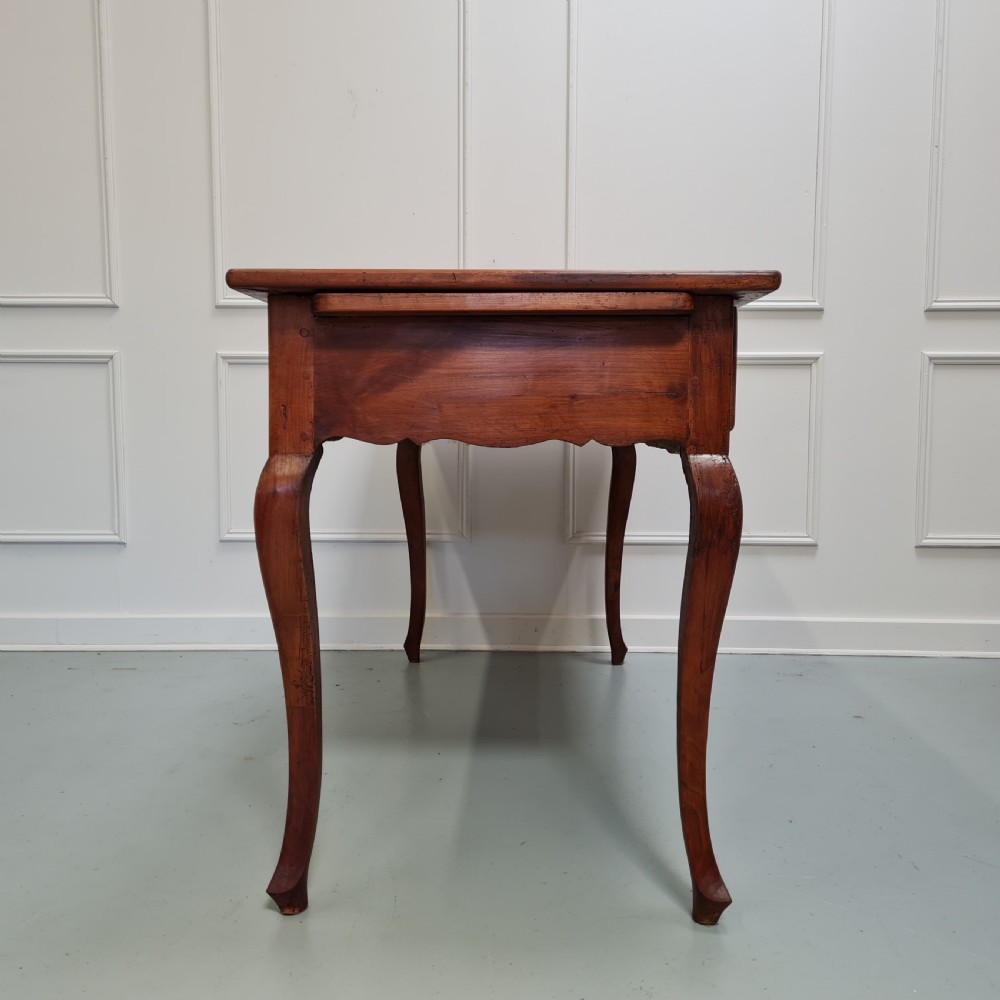 Antique Cherry Serving Table c1840 View V