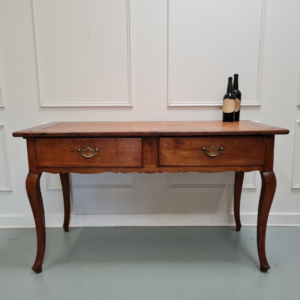 Antique Cherry Serving Table c1840 View VI