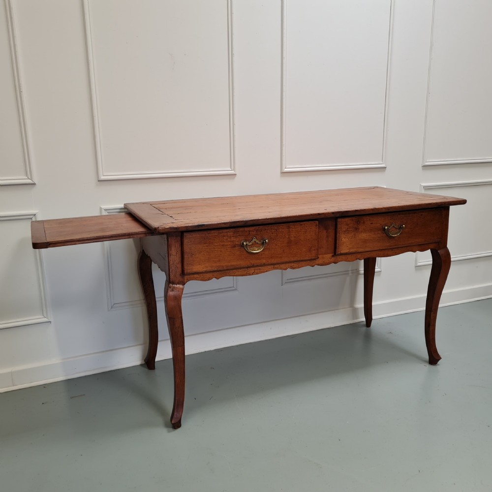 Antique Cherry Serving Table c1840 View IX