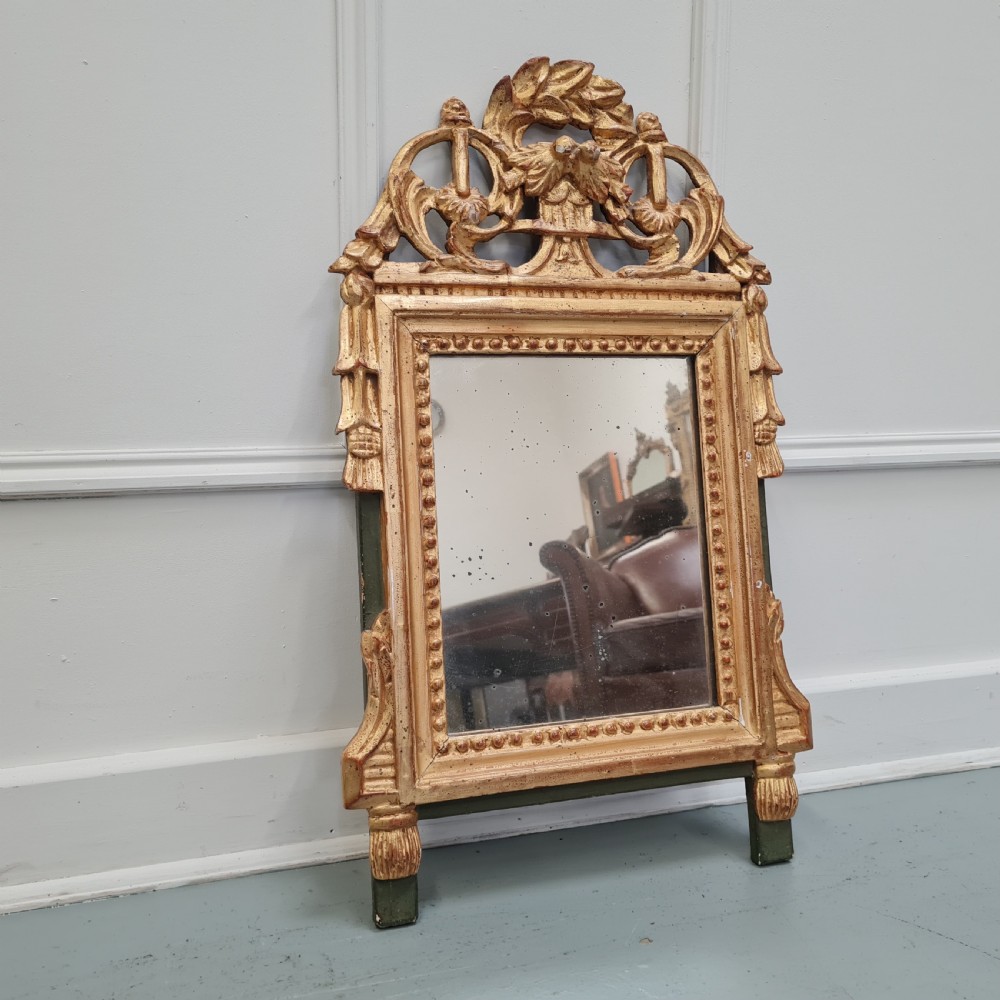 Sweet French Marriage Mirror c1850