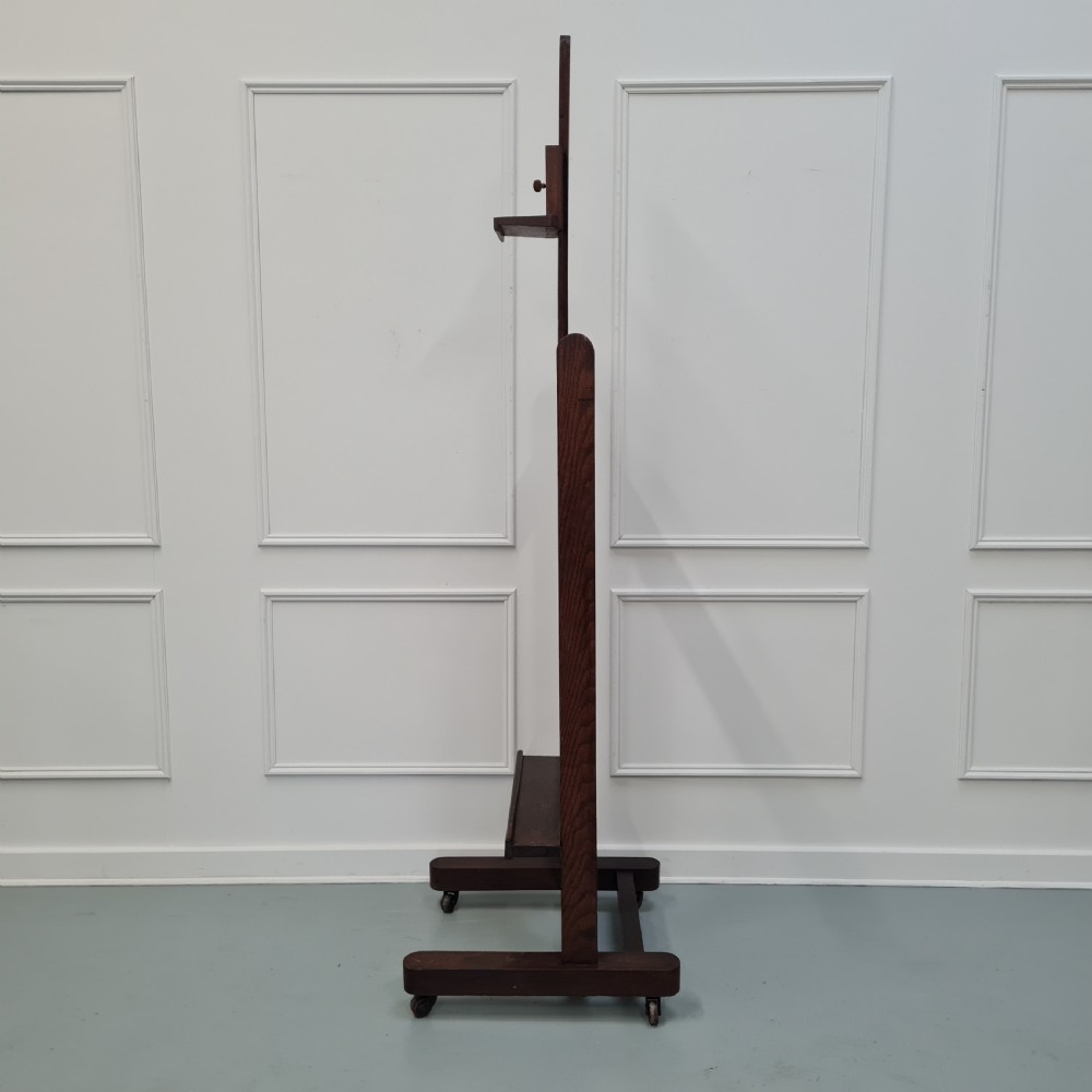 Oak Artist's Studio Easel c1850 View VI