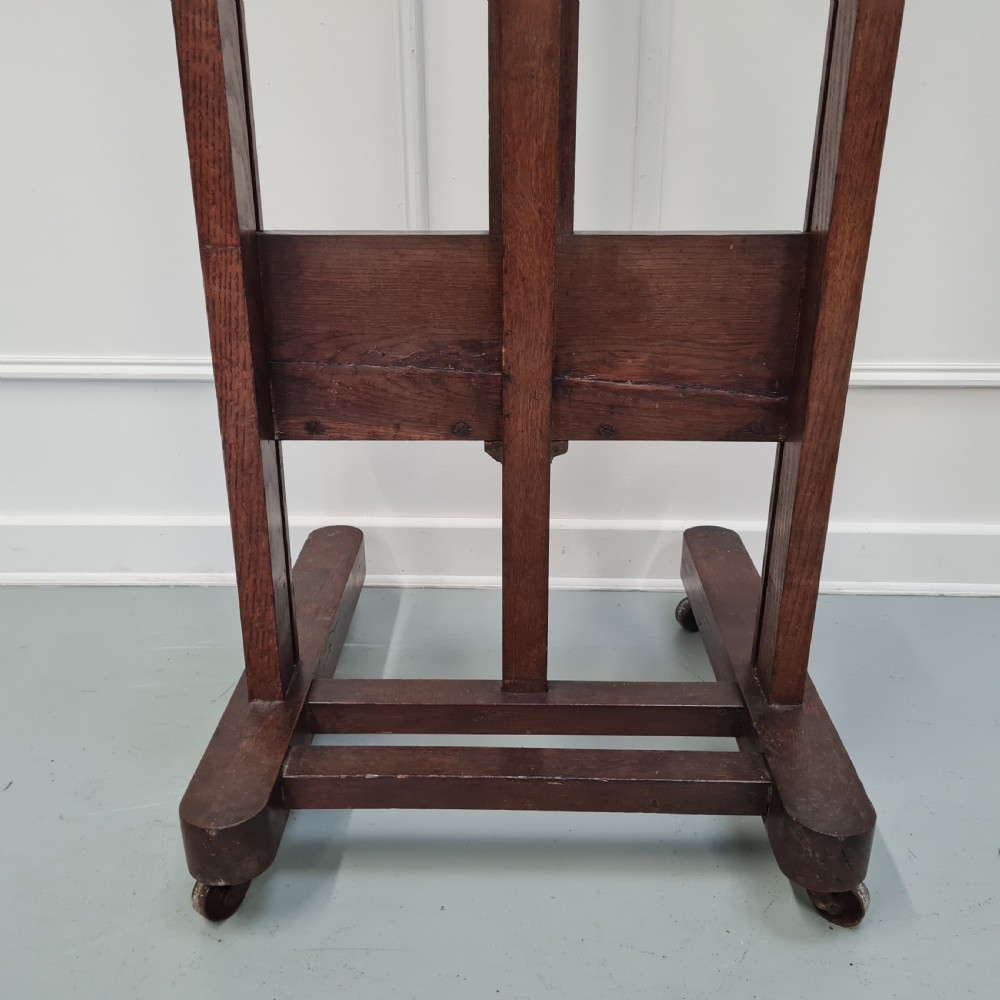 Oak Artist's Studio Easel c1850 View VII