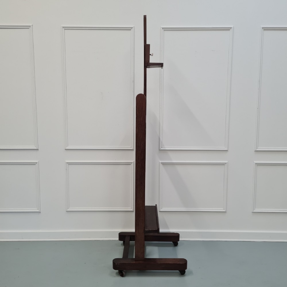 Oak Artist's Studio Easel c1850 View VIII