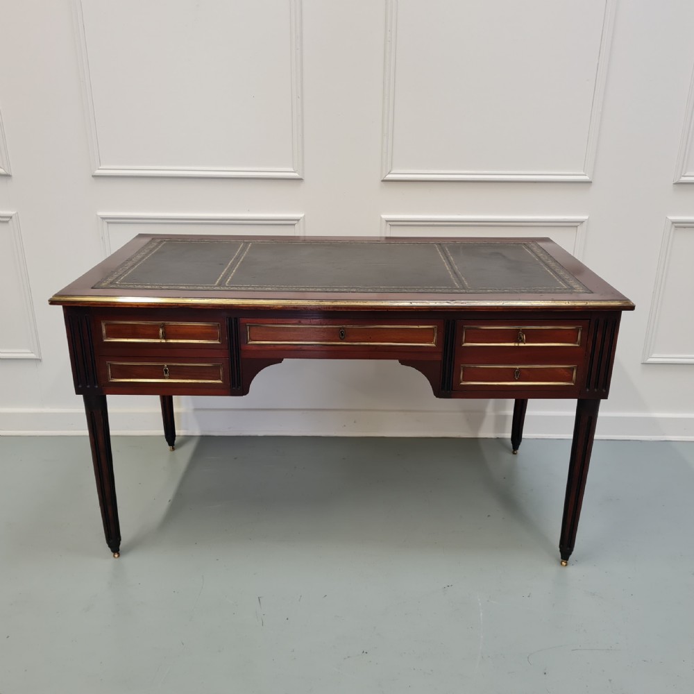 Antique French Writing Desk c1900 View V