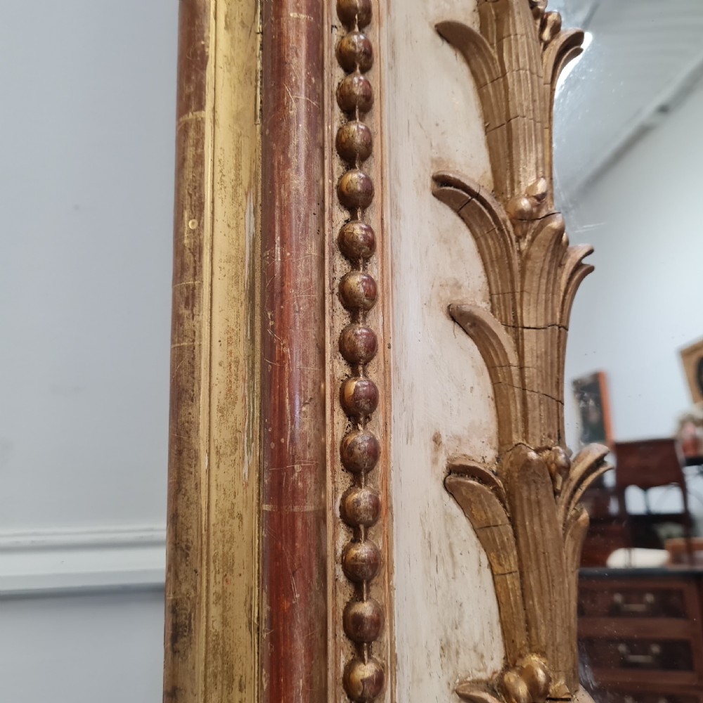 Huge Beautifully Decorative French Mirror c1840 View III