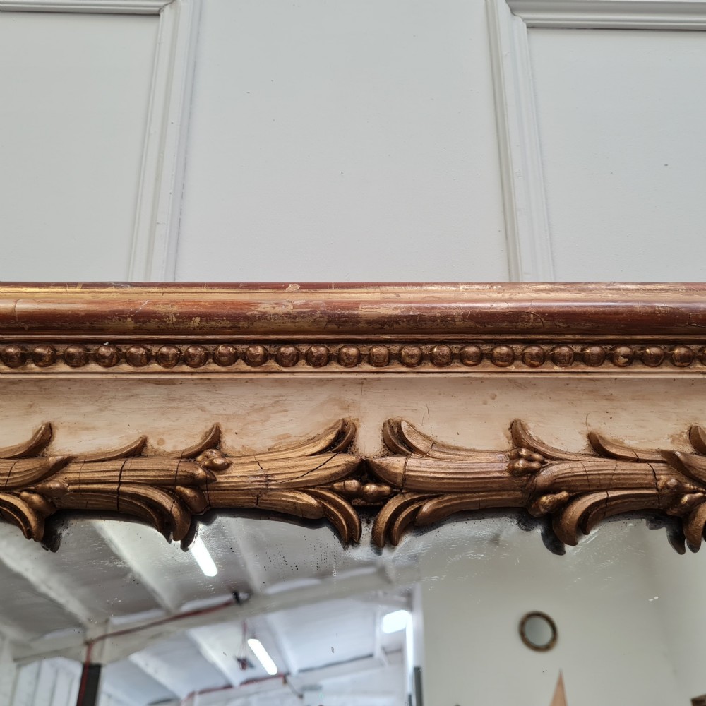 Huge Beautifully Decorative French Mirror c1840 View VI