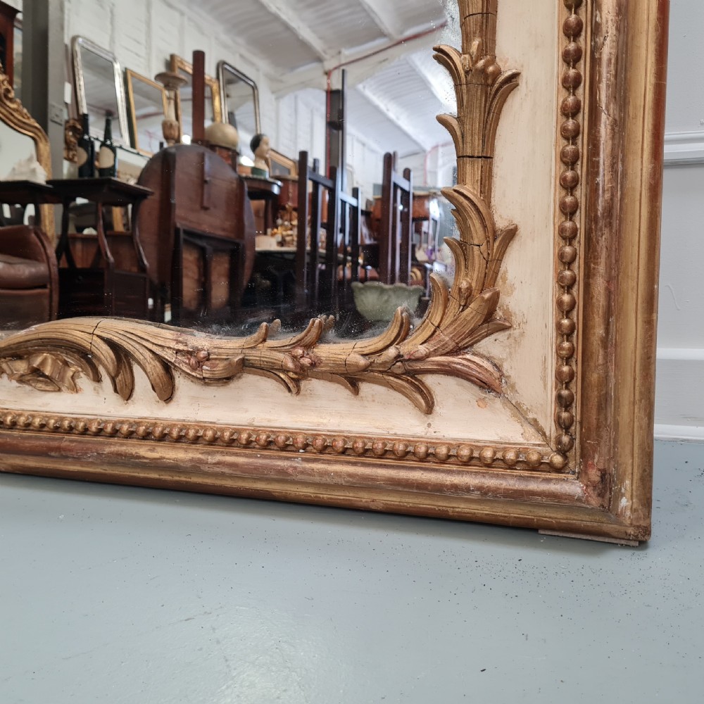 Huge Beautifully Decorative French Mirror c1840 View VII