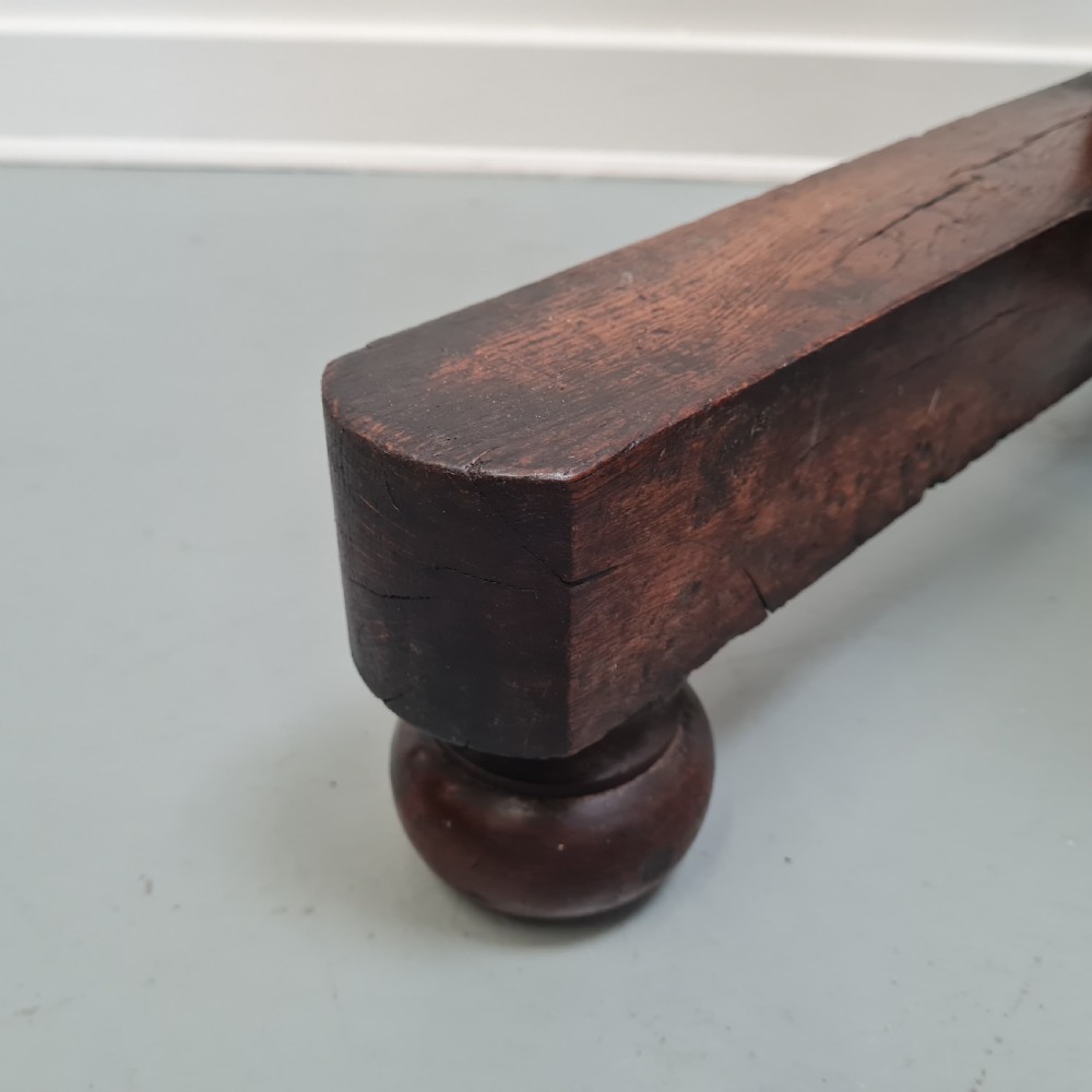 Antique French Oak Winder Easel C1860 View X