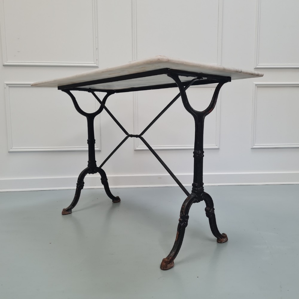 French Bistro Conservatory Table C1920 View IV