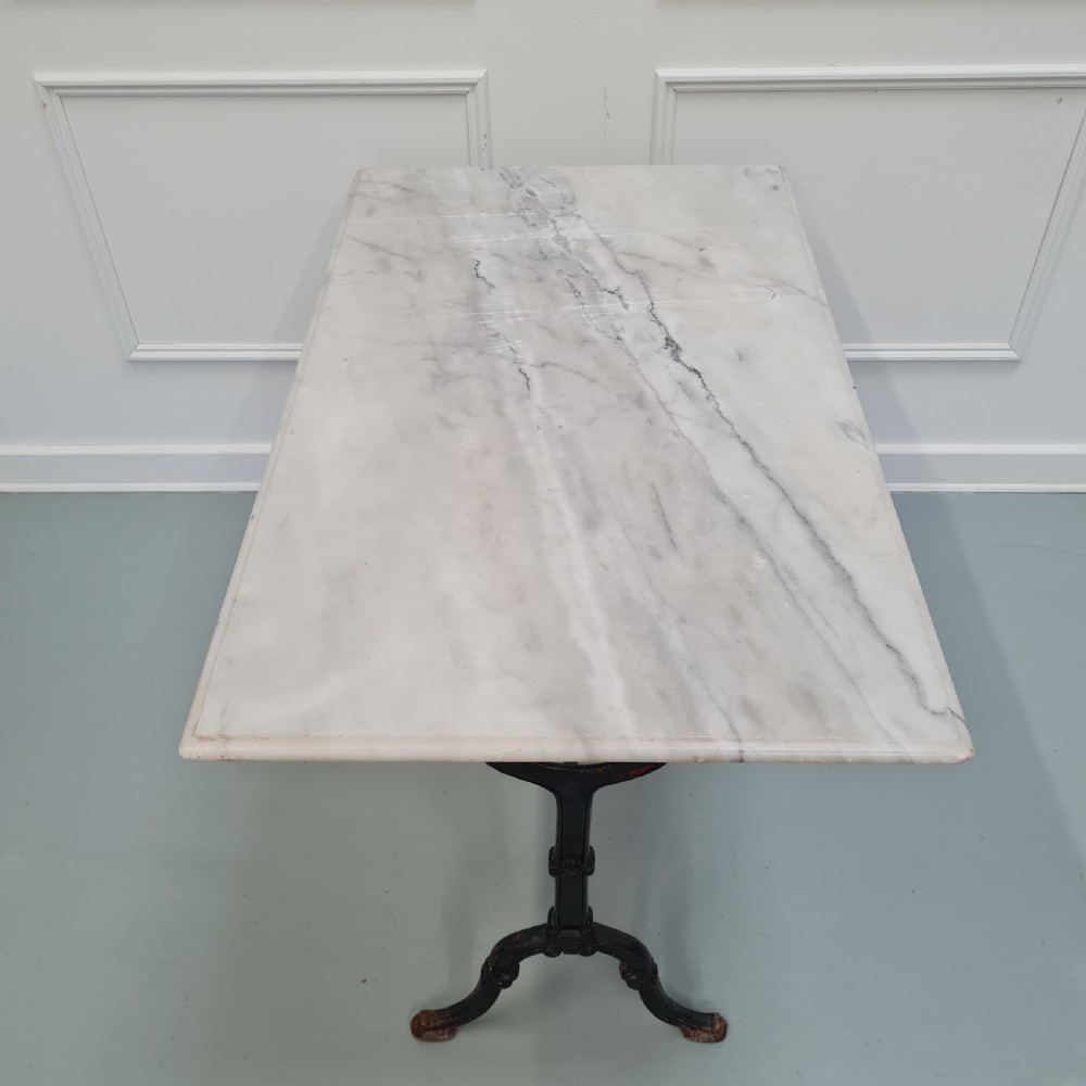 French Bistro Conservatory Table C1920 View V