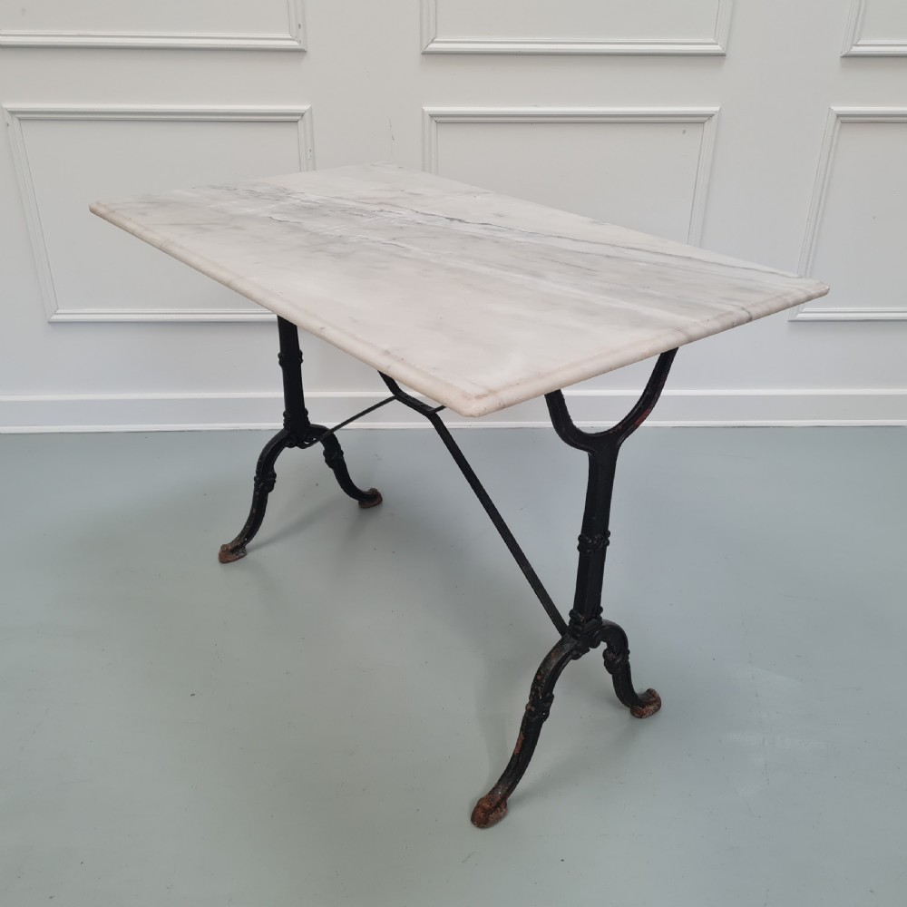 French Bistro Conservatory Table C1920 View VI