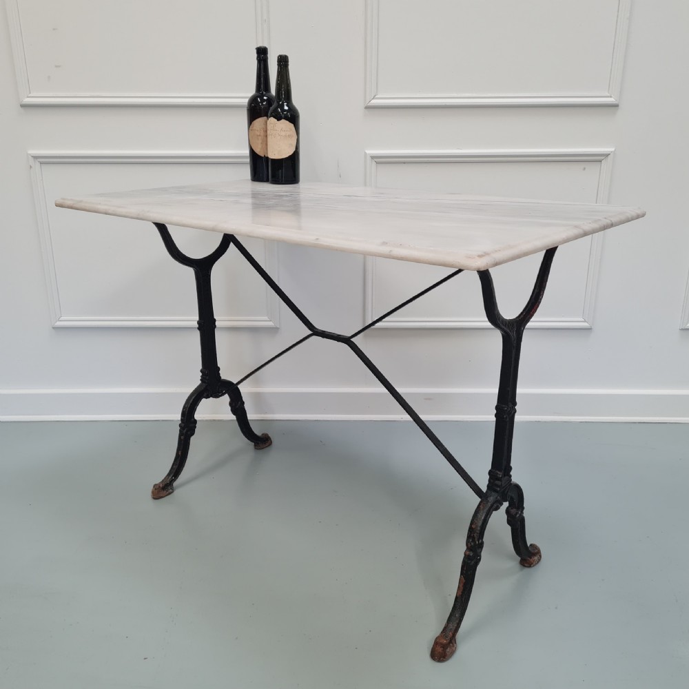 French Bistro Conservatory Table C1920 View VII