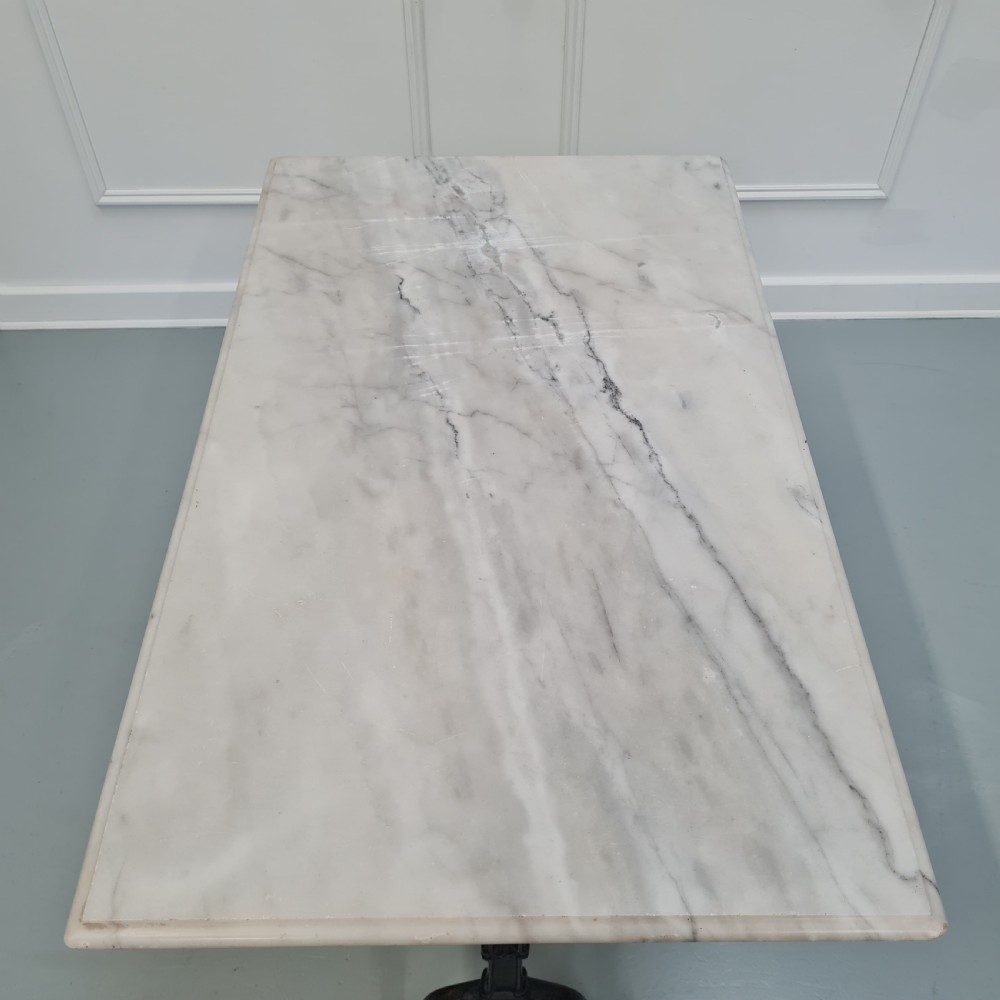 French Bistro Conservatory Table C1920 View VIII