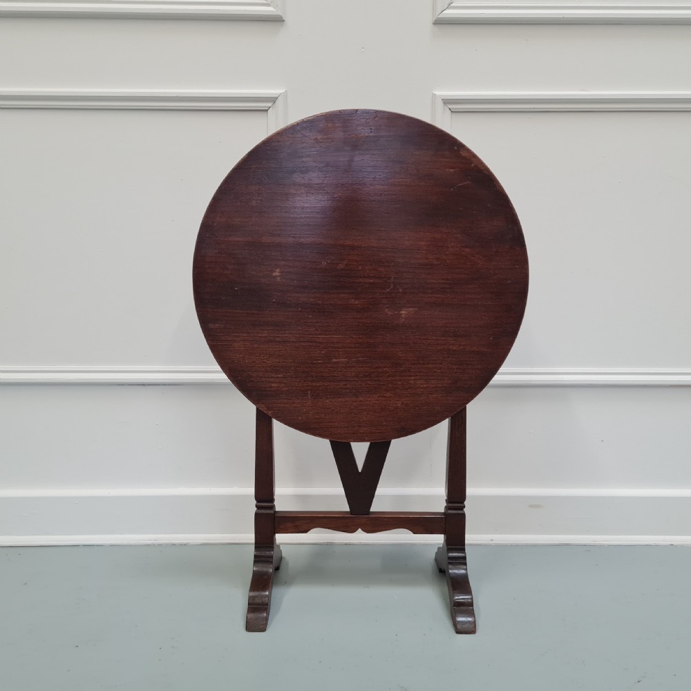 French Wooden Folding Vendange Table c1930